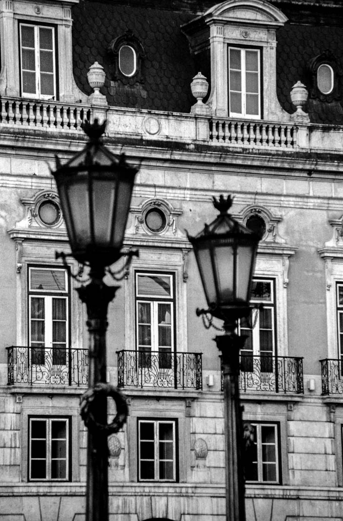 Lisbon street lamps